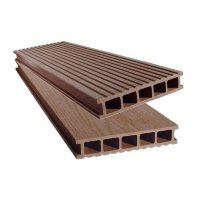 Террасная доска EuroDeck Double Шоколад (пог.м.)