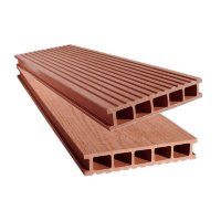 Террасная доска EuroDeck Double Терракот (пог.м.)