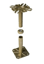 Опора фальшпола Lindner type SW 90-4 H 650 mm - VB +/- 47 mm FFH 750mm