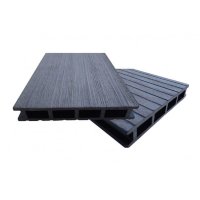 Террасная доска EuroDeck Old Style Антрацит (пог.м.)