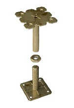 Опора фальшпола Lindner steel pedestal L 2, H 340, VB +/- 30 mm