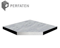 Панель фальшпола Perfaten Solid толщина - 36 мм, сверху - Forbo Emerald Evex FR 50011, снизу - оцинкованная сталь