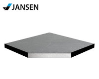 Фальшпол из сульфата кальция Jansen (28мм) GAB-P+ CERAMIC HABITAT GREY DG, верх антистатический пвх (2мм), снизу алюминиевая фольга 0,05мм