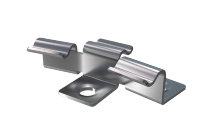 Клипса монтажная HILST FIX prof 3D для террасной доски (металл), 6мм, (100шт)